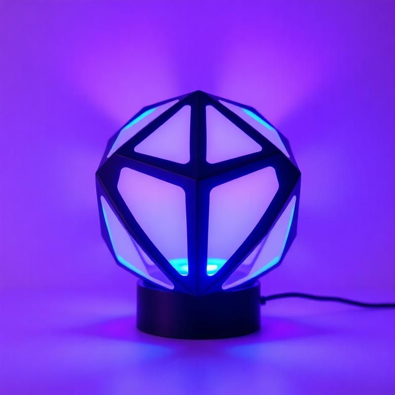 Luminária LED Icosaedro